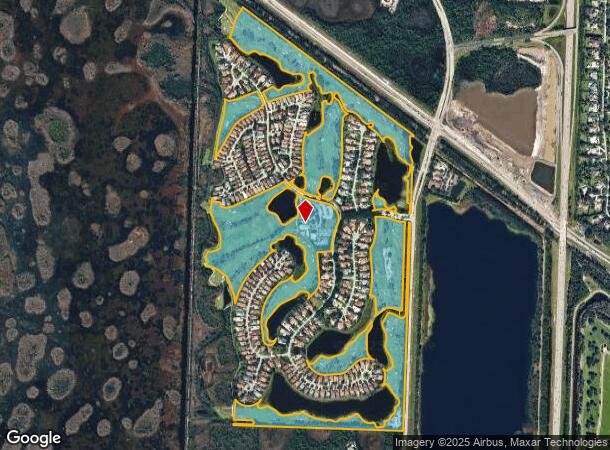  8055 Ironhorse Blvd, West Palm Beach, FL Parcel Map