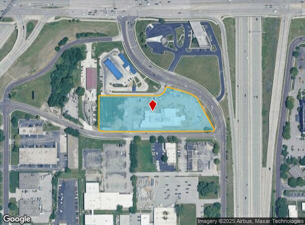  8740 Nieman Rd, Overland Park, KS Parcel Map