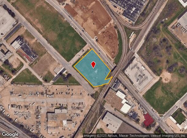  1000 Alma St, Dallas, TX Parcel Map