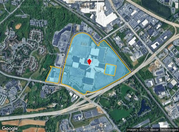  100 Park City Ctr, Lancaster, PA Parcel Map