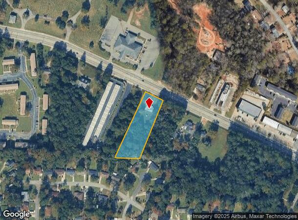  3930 Mercer University Dr, Macon, GA Parcel Map