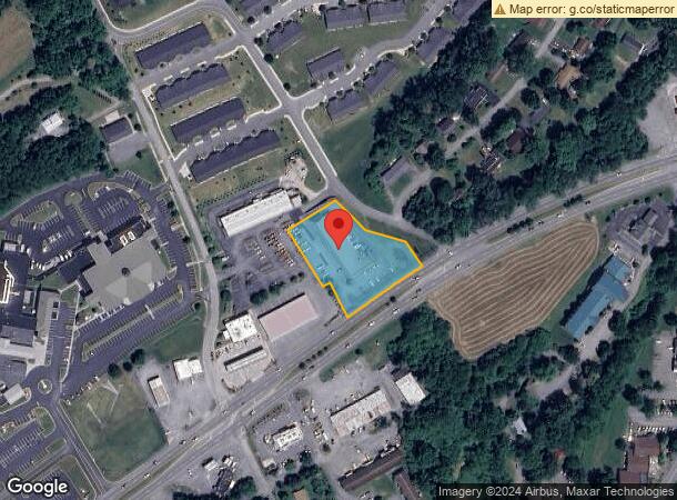  125 E Jackson Blvd, Jonesborough, TN Parcel Map