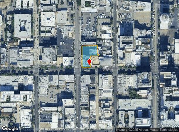 6381 Hollywood Blvd, Los Angeles, CA Parcel Map