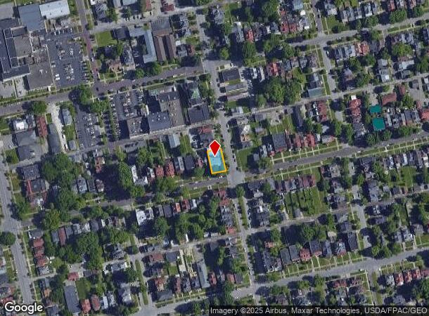 1029 10Th St, Huntington, WV Parcel Map