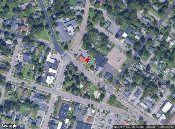 608 Oswego St, Liverpool, NY Parcel Map