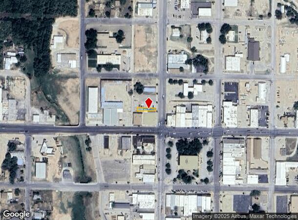 2417 College Ave, Snyder, TX Parcel Map