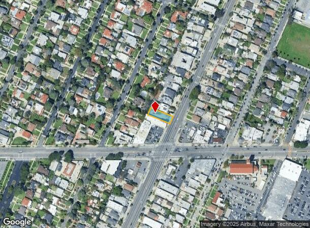 1857 Crenshaw Blvd, Los Angeles, CA Parcel Map