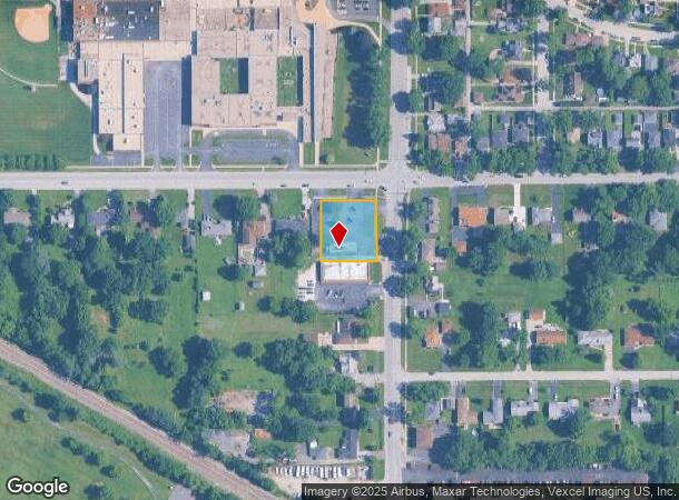  18604 Burnham Ave, Lansing, IL Parcel Map