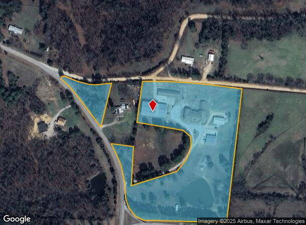 4469 Arkansas Highway 58, Poughkeepsie, AR Parcel Map