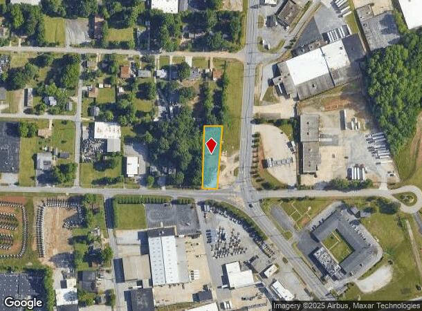  1304 Trinity Ave, High Point, NC Parcel Map
