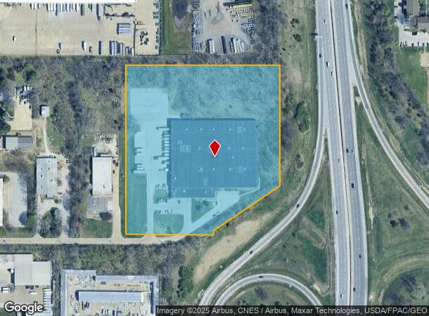2222 E Douglas Ave, Des Moines, IA Parcel Map