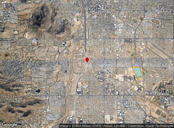  1550 E 36Th St, Tucson, AZ Parcel Map