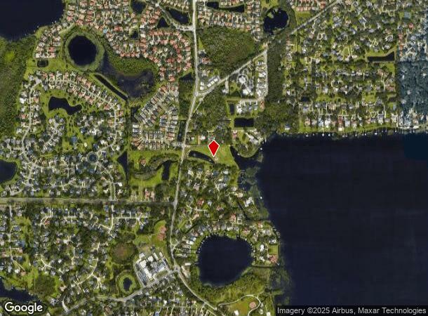  10988 Down Park Ln, Windermere, FL Parcel Map