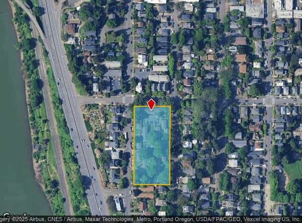 730 Wi Se Franklin St, Portland, OR Parcel Map