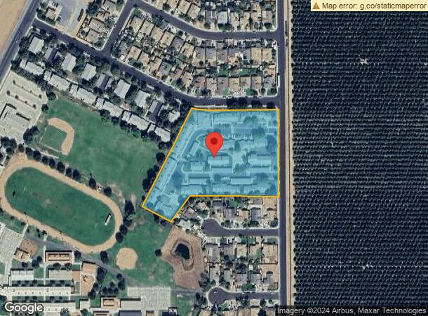  585 Rd 210, Richgrove, CA Parcel Map