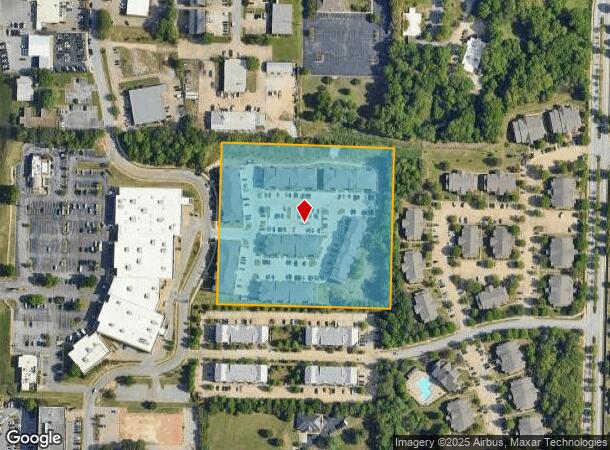 1117 E Shepherd Ln, Fayetteville, AR Parcel Map