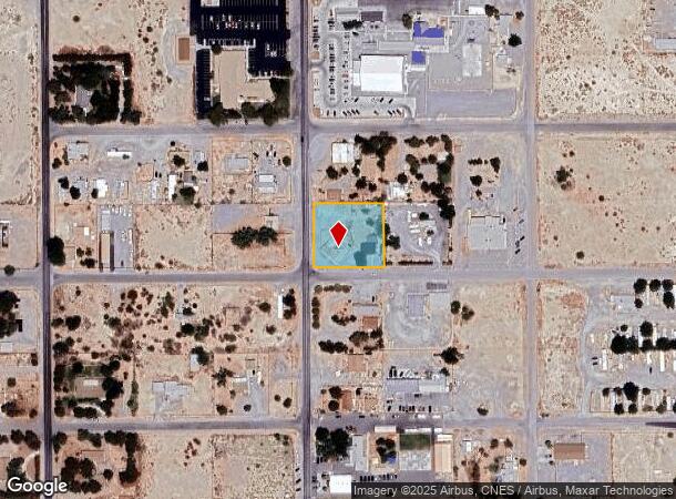 641 West St, Pahrump, NV Parcel Map