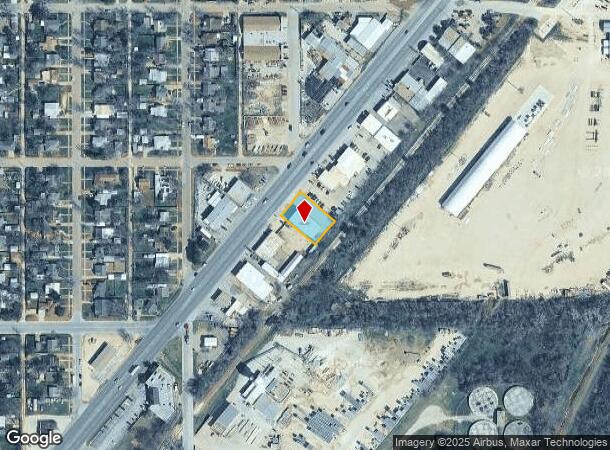  1917 S Treadaway Blvd, Abilene, TX Parcel Map