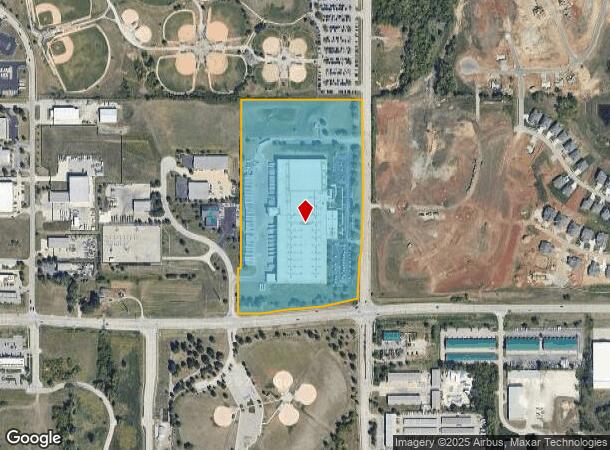  8200 Monticello Rd, Lenexa, KS Parcel Map