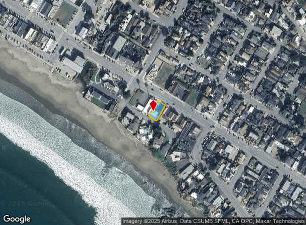  15 Ocean Front Ln, Cayucos, CA Parcel Map