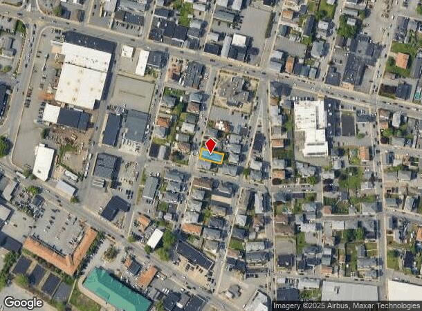 74 16Th St, Fall River, MA Parcel Map