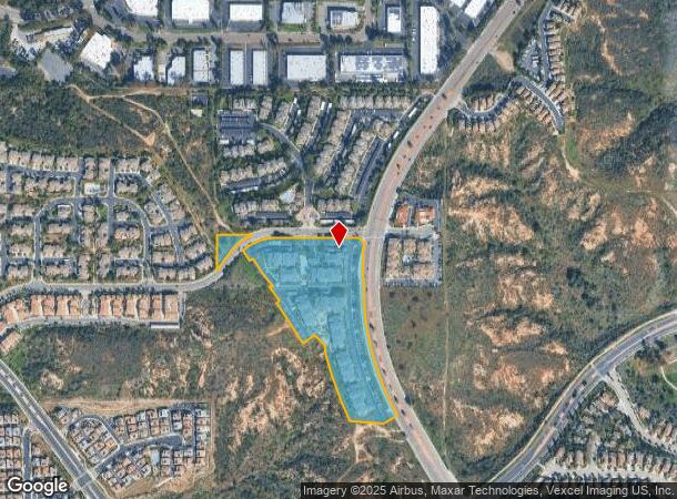 1901 Cassia Rd, Carlsbad, CA Parcel Map