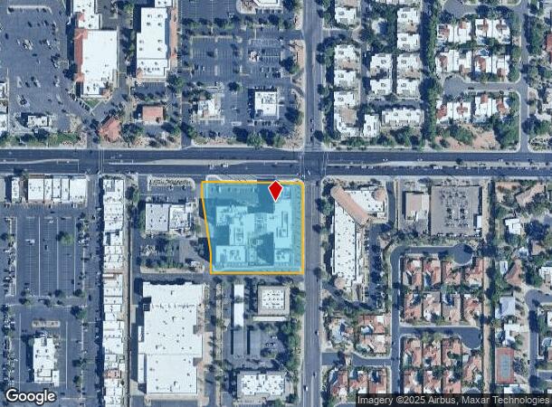 7373 E Shea Blvd, Scottsdale, AZ Parcel Map