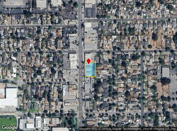 2010 Lincoln Ave, Pasadena, CA Parcel Map