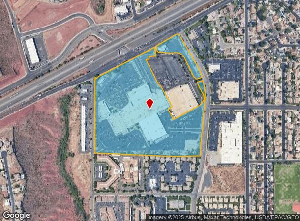  1770 N Red Cliffs Dr E, Saint George, UT Parcel Map
