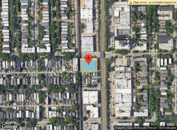  1811 W Berteau Ave, Chicago, IL Parcel Map