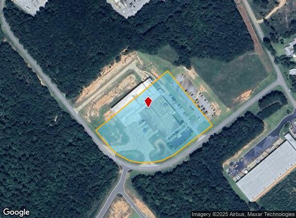  1208 Progress Blvd, Elberton, GA Parcel Map