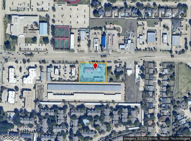  714 E Main St, Allen, TX Parcel Map