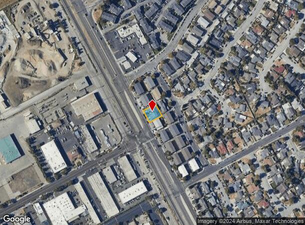  3701 Lafayette St, Santa Clara, CA Parcel Map