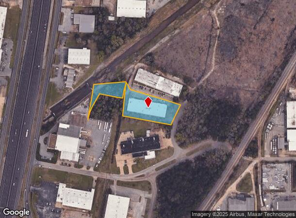 1125 N Corporate Dr, Mobile, AL Parcel Map