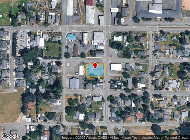 210 S Maple St, Yamhill, OR Parcel Map