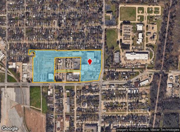  3114 S Haskell Ave, Dallas, TX Parcel Map