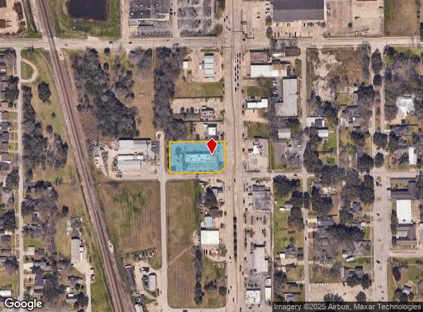  2120 N Main St, Pearland, TX Parcel Map