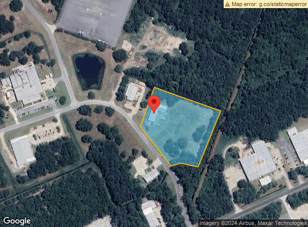  134 Indigo Dr, Brunswick, GA Parcel Map