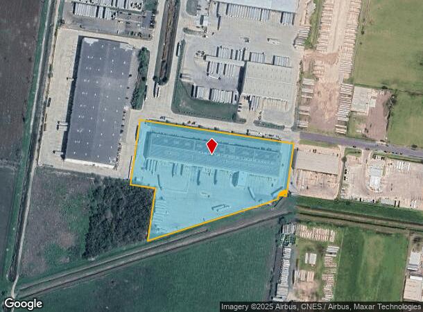  801 Bona Terra Dr, Pharr, TX Parcel Map