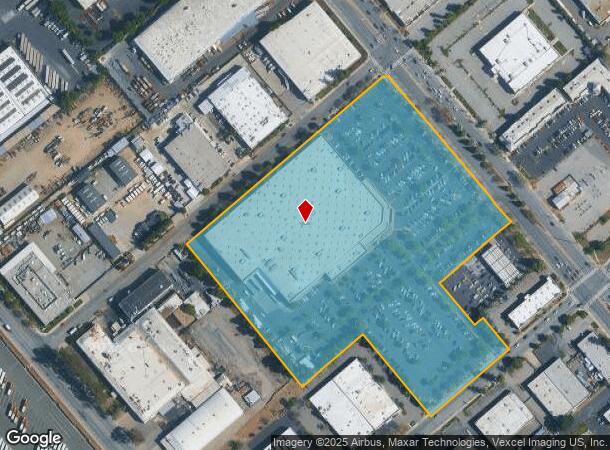  2201 Senter Rd, San Jose, CA Parcel Map