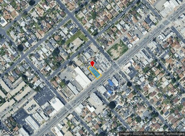  13449 Van Nuys Blvd, Pacoima, CA Parcel Map