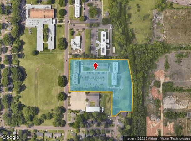  3430 Albermarle Rd, Jackson, MS Parcel Map