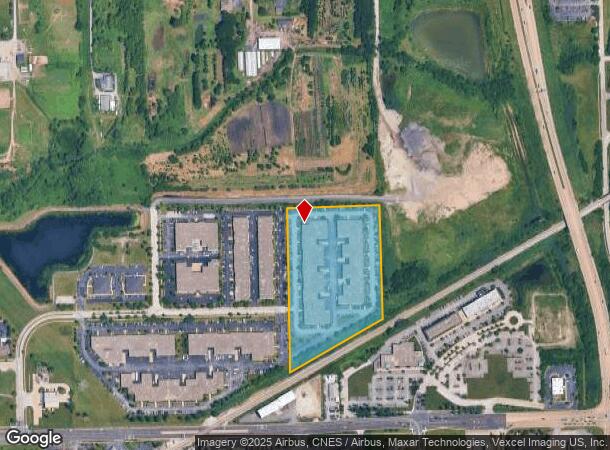 9850 W 190Th St, Mokena, IL Parcel Map
