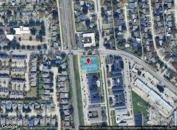 100 S Bowser Rd, Richardson, TX Parcel Map