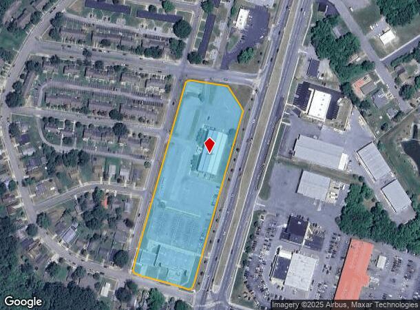  540 S Dupont Hwy, Dover, DE Parcel Map