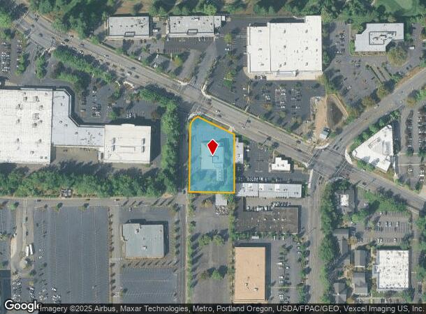  9185 Sw Hall Blvd, Portland, OR Parcel Map