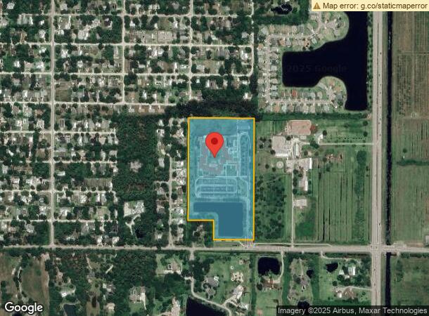  6000 4Th St, Vero Beach, FL Parcel Map