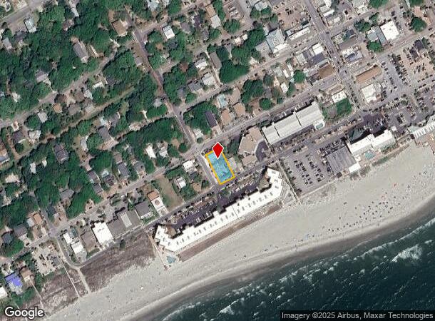 123 W Ashley Ave, Folly Beach, SC Parcel Map