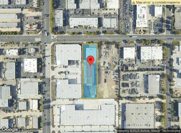  1250 E Francis St, Ontario, CA Parcel Map