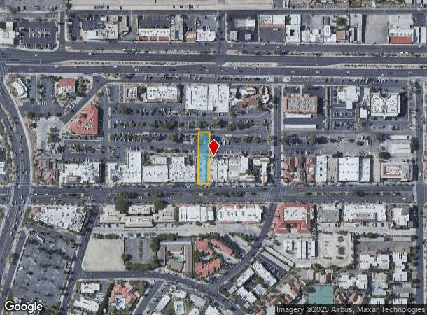  73160 El Paseo, Palm Desert, CA Parcel Map